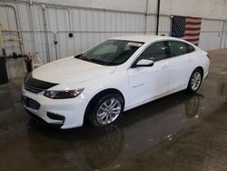 2016 Chevrolet Malibu LT en venta en Avon, MN