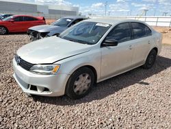 Salvage cars for sale from Copart Phoenix, AZ: 2011 Volkswagen Jetta Base