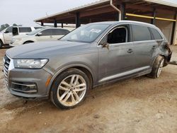 Salvage cars for sale from Copart Tanner, AL: 2018 Audi Q7 Prestige