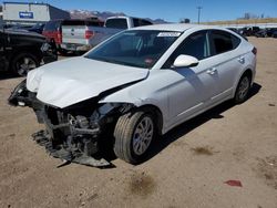 Salvage cars for sale at Colorado Springs, CO auction: 2018 Hyundai Elantra SE