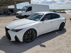 Salvage cars for sale from Copart West Palm Beach, FL: 2021 Lexus IS 350 F-Sport