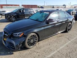 Salvage cars for sale from Copart Van Nuys, CA: 2021 Mercedes-Benz C300