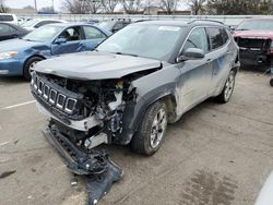 Jeep salvage cars for sale: 2020 Jeep Compass Limited