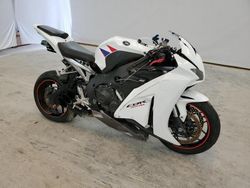 Honda CBR Cycle salvage cars for sale: 2012 Honda CBR1000 RR