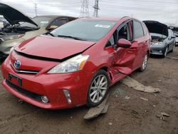 Toyota Prius v Vehiculos salvage en venta: 2013 Toyota Prius V