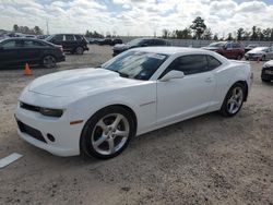 Salvage cars for sale from Copart Houston, TX: 2014 Chevrolet Camaro LT