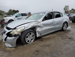 Salvage cars for sale from Copart San Diego, CA: 2011 Infiniti G37 Base
