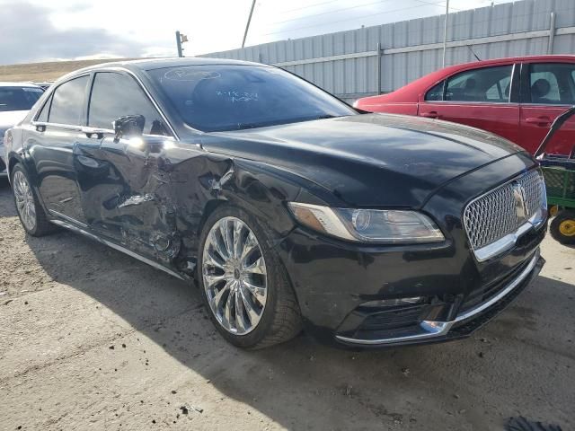 2017 Lincoln Continental Reserve