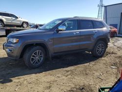 Jeep salvage cars for sale: 2018 Jeep Grand Cherokee Limited