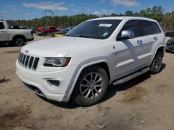 Salvage cars for sale from Copart Greenwell Springs, LA: 2014 Jeep Grand Cherokee Overland
