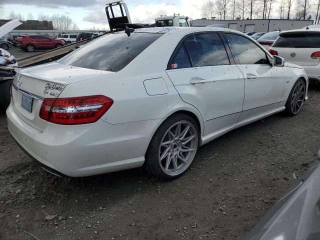 2012 Mercedes-Benz E 550 4matic