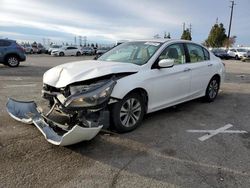 Salvage cars for sale from Copart Rancho Cucamonga, CA: 2015 Honda Accord LX