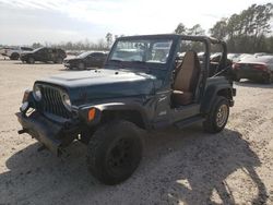 Salvage cars for sale at Houston, TX auction: 1997 Jeep Wrangler / TJ Sport