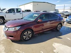 Salvage cars for sale at Haslet, TX auction: 2014 Honda Accord LX