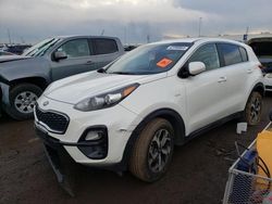 Salvage cars for sale at Brighton, CO auction: 2021 KIA Sportage LX