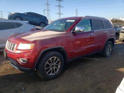 Salvage cars for sale at Elgin, IL auction: 2014 Jeep Grand Cherokee Limited