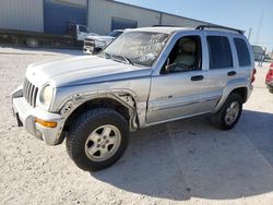 Salvage cars for sale from Copart Haslet, TX: 2002 Jeep Liberty Limited