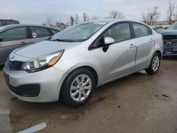 Salvage cars for sale at Bridgeton, MO auction: 2013 KIA Rio LX