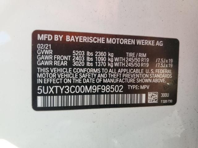 2021 BMW X3 SDRIVE30I