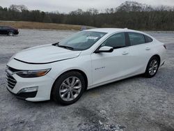 Salvage cars for sale from Copart Cartersville, GA: 2021 Chevrolet Malibu LT