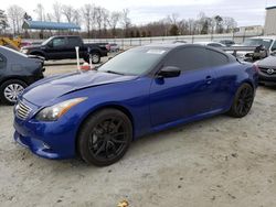 Salvage cars for sale from Copart Spartanburg, SC: 2013 Infiniti G37