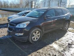 Chevrolet salvage cars for sale: 2012 Chevrolet Traverse LT