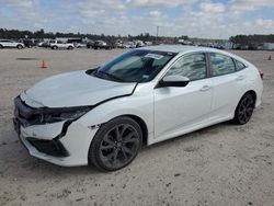 Honda Civic salvage cars for sale: 2020 Honda Civic Sport