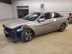 Salvage cars for sale at Wheeling, IL auction: 2023 Hyundai Elantra Limited