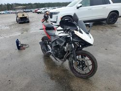 Salvage cars for sale from Copart Harleyville, SC: 2016 Yamaha YZFR3