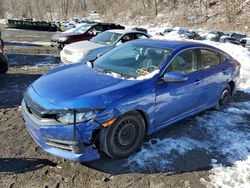 Salvage cars for sale from Copart Marlboro, NY: 2018 Honda Civic LX