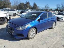 Salvage cars for sale at Madisonville, TN auction: 2018 Hyundai Accent SE