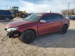 Salvage cars for sale at Oklahoma City, OK auction: 2011 Chrysler 200 Limited