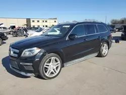 Salvage cars for sale at Wilmer, TX auction: 2014 Mercedes-Benz GL 550 4matic
