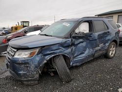 Salvage cars for sale at Eugene, OR auction: 2018 Ford Explorer