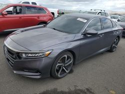 Honda Accord Sport salvage cars for sale: 2019 Honda Accord Sport