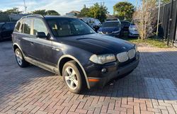 BMW X3 3.0SI salvage cars for sale: 2007 BMW X3 3.0SI