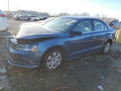 Salvage cars for sale at Louisville, KY auction: 2017 Volkswagen Jetta S