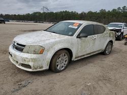 Salvage cars for sale from Copart Greenwell Springs, LA: 2013 Dodge Avenger SE