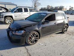 Salvage cars for sale at Tulsa, OK auction: 2017 Volkswagen GTI Sport