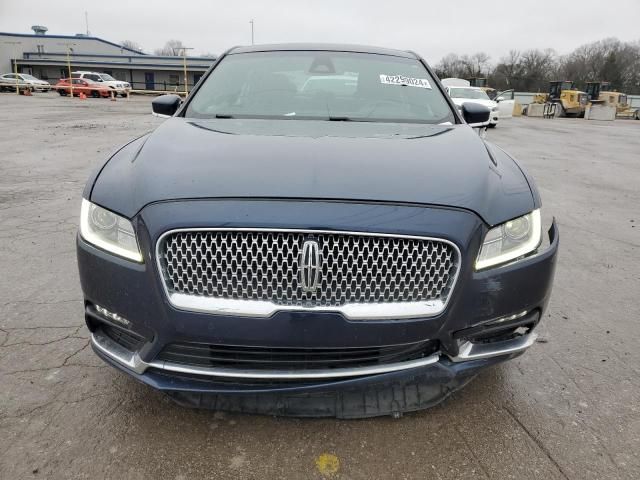 2017 Lincoln Continental Select