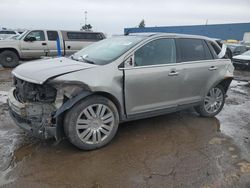 Salvage cars for sale at Woodhaven, MI auction: 2008 Lincoln MKX