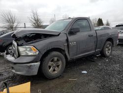 Dodge 1500 salvage cars for sale: 2019 Dodge RAM 1500 Classic Tradesman