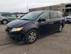 Salvage cars for sale from Copart Fredericksburg, VA: 2014 Honda Odyssey EXL