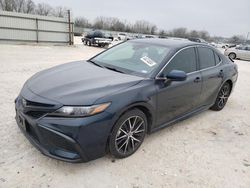 Salvage cars for sale at New Braunfels, TX auction: 2021 Toyota Camry SE