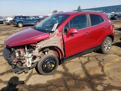 Salvage cars for sale at Woodhaven, MI auction: 2017 Buick Encore Preferred