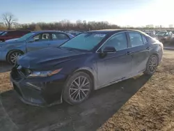 Salvage cars for sale at Des Moines, IA auction: 2021 Toyota Camry SE