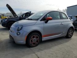Salvage cars for sale at Sacramento, CA auction: 2015 Fiat 500 Electric