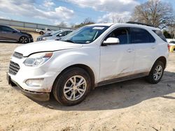 Salvage cars for sale at Chatham, VA auction: 2017 Chevrolet Equinox LT