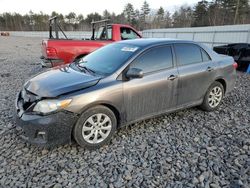 Salvage cars for sale at Windham, ME auction: 2013 Toyota Corolla Base