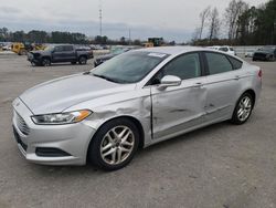 Salvage cars for sale at Dunn, NC auction: 2015 Ford Fusion SE